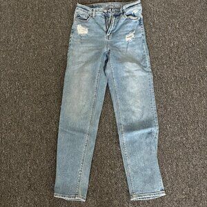 American Eagle mom straight jeans